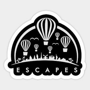 escapes Sticker